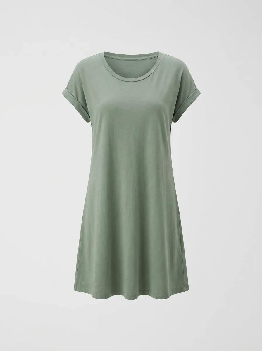 Dress Mini Cotton Garment Wash